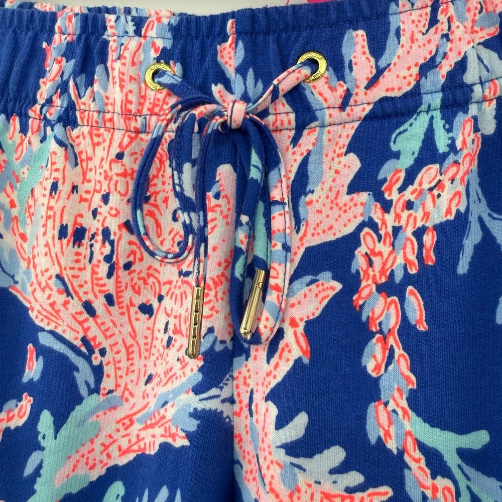 NWT Lilly Pulitzer Emora Knit Pant Swim on over Borealis Blue SZ SMALL - Picture 3 of 10